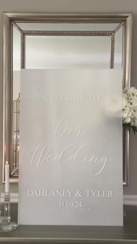 Step into a fairytale with @pink.sapphireco as she crafts the perfect, most elegant wedding sign using her Glowforge Pro. 💍✨ Imagine creating signs, centerpieces, and keepsakes, all tailored precisely to your wedding aesthetic with Glowforge! Planning your special day or know someone who is? Tag a friend who’s walking down the aisle soon. 🕊️ 🖨️ : Glowforge Pro 🎨 : Acrylic, Pearls, Glue ✨ : @pink.sapphireco