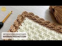 (2) The Most WONDERFUL & EASY Crochet Border for Beginners! 👌 ✅ CUTE Crochet Edging for Baby Blanket - YouTube