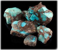 Bisbee Turquoise - Durango Silver Company - Leading authorities on natural high-grade Turquoise and Turquoise Jewelry