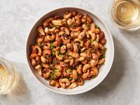 Fried Cashews With Lime Zest and Chile