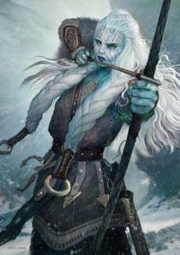 ArtStation - Skaði, Goddess of mountains and hunt, Michele Parisi