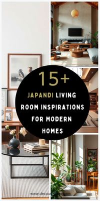 Achieve a calm, Zen-inspired vibe with these Japandi living room ideas. Save this post for your next decor update!