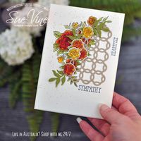 Card created using Climbing Roses Bundle & Well Said sentiment stamp set from Stampin' Up!® by Sue Vine | MissPinksCraftSpot | Stampin' Up!® Australia Order Online 24/7 | Climbing Roses | Well Said | #climbingroses #wellsaid #handmadecard #rubberstamp #stampinup #suevine #misspinkscraftspot