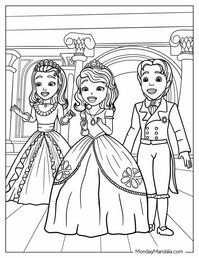 20 Sofia The First Coloring Pages (Free PDF Printables)