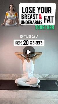 272K views · 3.4K reactions | Lose Your Breast & Underarms Fat At Once Through This Easiest Workout 🔥✅ 
Follow me Ramesh Gupta 

 #reelsfbシ #reelsviralシ #reelschallenge #weightloss #exerciseathome | Ramesh Gupta