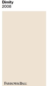 Farrow and Ball Dimity 2008 paint color swatch. #farrowandballdimity