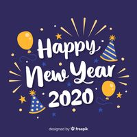 Lettering happy new year 2020 with balloons. Download for free at freepik.com! #Freepik #FreepikCompany #freevector #freelettering #freedesign #freetemplate #Christmas #christmasposter #christmastemplate