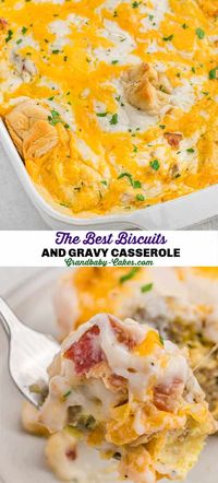 Biscuits and Gravy Casserole