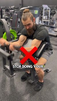 This is the correct way to do preacher curls. Video credit: jake.beastt on tik tok