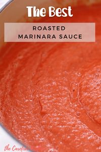 Roasted Marinara Sauce with Fresh Tomatoes