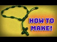 How to make Homemade Rosary Bracelets! - YouTube