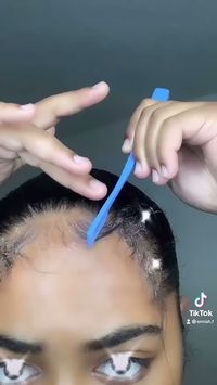 😟*Only Sharing* How To: Slay Different Edges Control~ Which Edges Do You Prefer? #Elfinhair