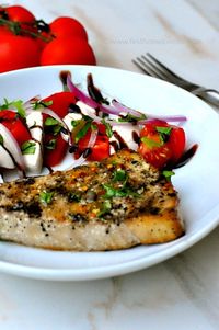 Sicilian Style Grilled Swordfish - First Home Love Life