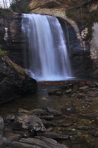 Looking Glass Falls is one of the most iconic and accessible waterfalls in Pisgah National Forest. Located right beside the road, it’s incredibly easy to reach and absolutely breathtaking. Whether you’re looking for a quick stop or a serene spot to relax, this waterfall is a must-see!

Pisgah has truly become one of the top outdoor destinations in North Carolina, and it’s easy to see why. Come and explore the natural beauty and endless adventures that await! 🌳✨

#PisgahNationalForest #LookingGlassFalls #NorthCarolina #OutdoorAdventure #Waterfalls #Hiking #Fishing #PicnicSpots