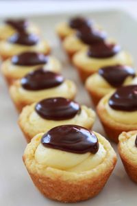 Easy Boston Cream Pie Cookie Bites Recipe | Practically Homemade