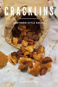 Southern Style Pork Cracklins - Jett's Kitchen