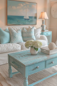 Transform your living room into a summery oasis with these beachy decor tips. Embrace coastal vibes by incorporating blue and white hues, reminiscent of sun-soaked shores. Add natural textures like rattan and jute for a breezy feel. Opt for nautical accents and seashell details to complete your dreamy beach-inspired sanctuary.