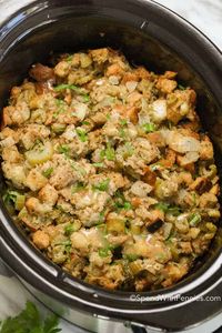 Crock Pot Stuffing