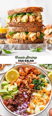 Creole Shrimp Egg Salad