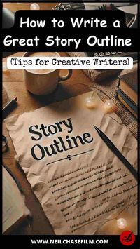 Struggling with story structure? Learn how to build a winning outline that keeps your narrative on track. This easy-to-follow guide helps you organize your ideas and develop a powerful story arc.  Save this pin for when you're working on your next creative writing project!