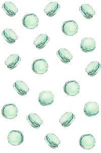 Mint Macaron Art Print