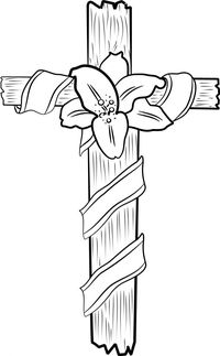 cross+coloring+pages | Free Printable Cross Coloring Pages For Kids