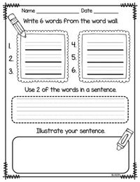 WRITING STATION ACTIVITIES FOR YOUNG LEARNERS {PART 1} - TeachersPayTeachers.com