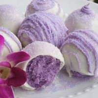 Lavender Cake Balls