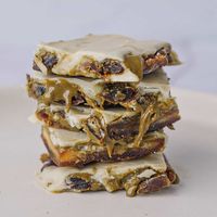 White Chocolate & Pistachio Date Bark