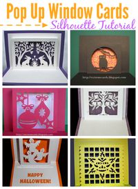 How to Design a Window Pop Up Card in Silhouette Studio (Tutorial) ~ Silhouette School