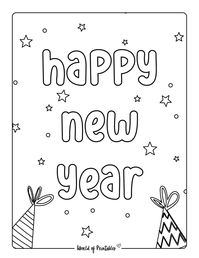 Ring in the New Year with joy and creativity! Explore our collection of printable coloring pages for a festive and fun way to celebrate 2023. Perfect for kids and adults alike!