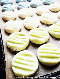 These Gluten Free Cream Cheese Mints are the best you will ever try! This incredibly easy recipe is the most delicious, luscious, melt-in-your-mouth mints around! Make them in any colour you like!