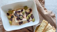 Baked Feta With Olives Recipe