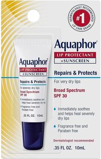 Aquaphor Lip Repair 10ml - Lippenbalsem met zonnebrandcrème - Lipbeschermer, - Lippenbalsem SPF 30,. Verzacht gebarsten lippen: Het is klinisch bewezen...