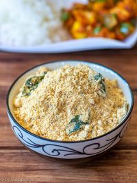 Paruppu Podi Recipe - Dal Powder for Rice