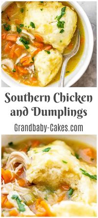 Southern Chicken and Dumplings