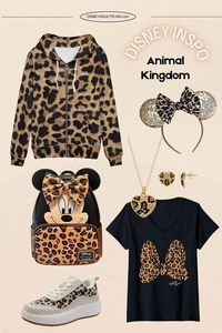 Discover the perfect cozy Animal Kingdom Disneybound outfit! This relaxed leopard print hoodie pairs effortlessly with distressed jeans, slip-on sneakers, and Minnie ears for a casual Disney outfit women will love. Ideal for cool mornings and sunny afternoons, this animal print style combines comfort and adventure at Disney World. 🐆✨ #CozyAnimalKingdomOutfit #AnimalKingdomDisneyboundOutfit #AnimalPrintStyle #CasualDisneyOutfitWomen #CozyOutfitIdea