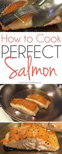 With this foolproof trick you can enjoy restaurant quality seafood at home -- cook perfect salmon every single time!