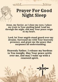 Good Night Prayer