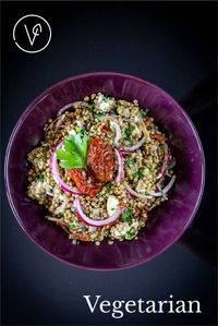 I make this Blue Cheese Salad Recipe usually as the main dish. It is packed with all the goodness of protein, herbs, and intense flavors. It will keep your stomach full and the hunger away for the rest of the day. #gorgonzola #bluecheese #salad