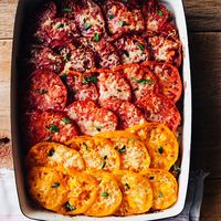 Herbed Tomato Gratin