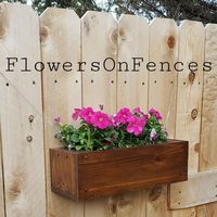 23 Fence Planter Box Ideas to Decorate Railing & Fences 23