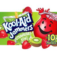 Free 2-day shipping on qualified orders over $35. Buy Kool-Aid Jammers Strawberry Kiwi Artificially Flavored Soft Drink, 10 ct Box, 6 fl oz Pouches at Walmart.com