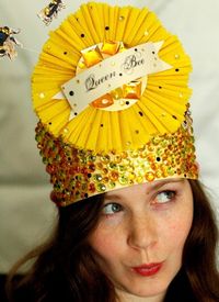 QUEEN BEE CROWN by Joosycardco on Etsy, $48.00