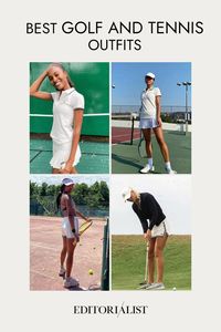 Golf and Tennis Outfits to Wear: Women's Golf & Tennis Clothing Serve looks from Tory Burch's activewear brand, which is carrying the current court-chic trend. Looking for the perfect golf or tennis outfit? Tory Sport has you covered. Check out these cute, trendy clothing ideas from the brand.