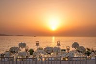 Modern Destination wedding Mykonos Greece | Private Villa Mykonos