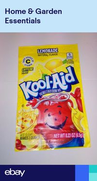 KOOL AID Lemonade Flavour Drink Mix 6.2g American Drink Mix