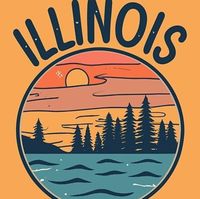 ILLINOIS STATE | TRAVEL BADGE 🌄🧭🗺 YOU CAN FIND MUCH MORE IN MY SHOP! 😍🧐 LINK IN BIO 🔥🔥🔥 #illinois #enjoyillinois #illinoisstate #illinoisnature #state #usa #travel #travelbadge #journey #amazing #vintage #vintagesunset #hike #discover #souvenir #sticker #tshirts #tshirtdesign #illustration