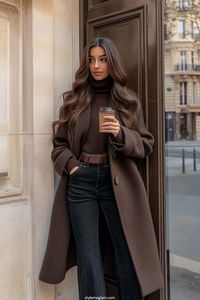 Check out what's hot and in season with these 15 winter fashion trends for 2024. Learn into browns, burgundy and metallic for winter. Save this pin for later!