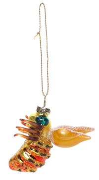 BUMBLE BEE GLASS XMAS ORNAMENT $10.00 #christmas #xmas #ornament #bee